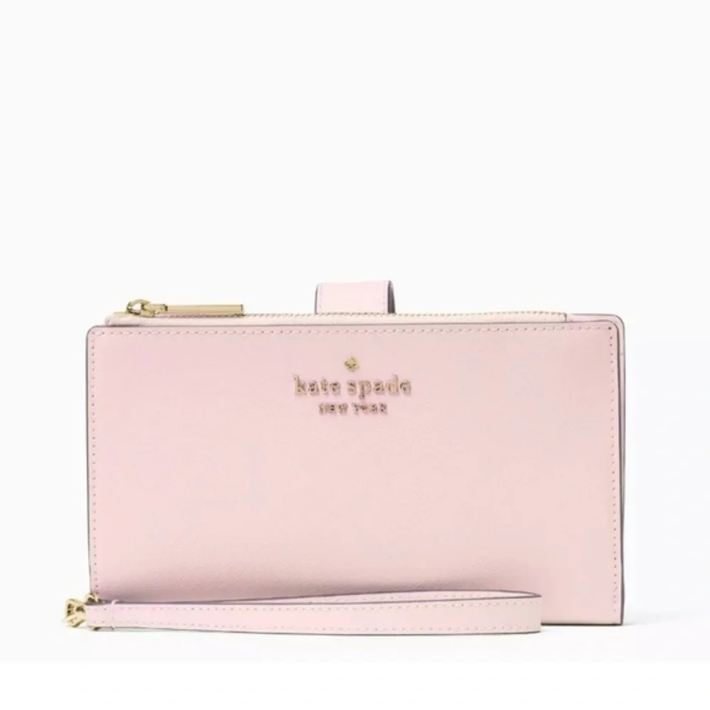 Kate Spade Staci Phone Wallet Wristlet Pink